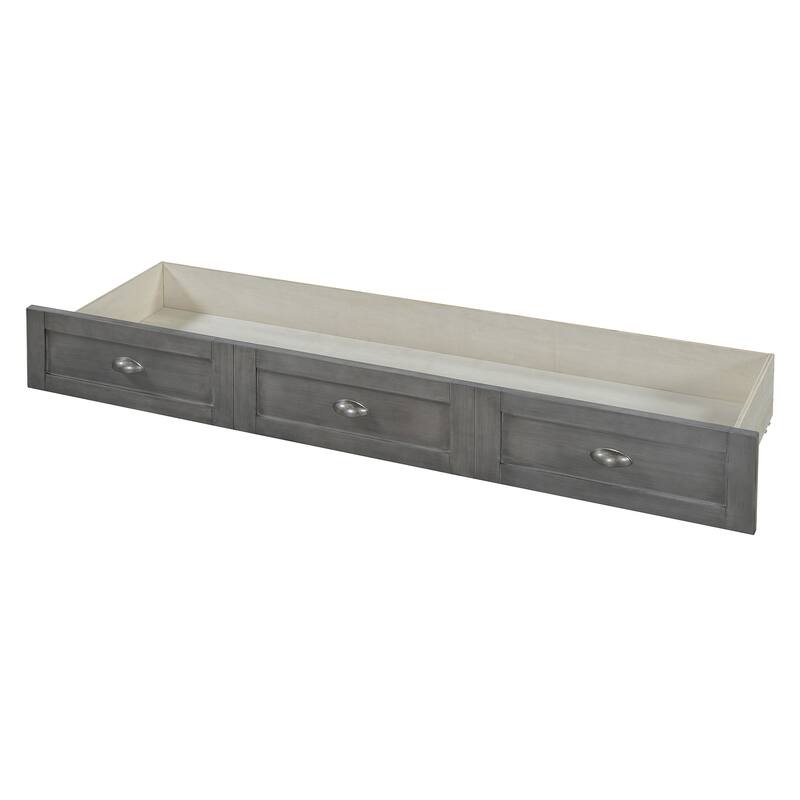 Modern Style Murphy Bed with Large Versatile Storage Drawers for Bedroom