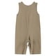 preview thumbnail 2 of 2, Brown Construction Smocked Overalls