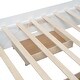 preview thumbnail 27 of 55, Solid Wood Platform Bed Frame Imitate Bridge Design Drawers
