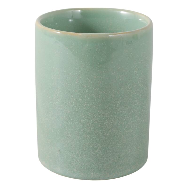 Ceramic Cute Pencil Cup Decorative Flower Office Desk Accessory