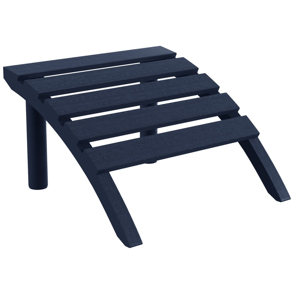 Coastline Outdoor Poly Adirondack Ottoman