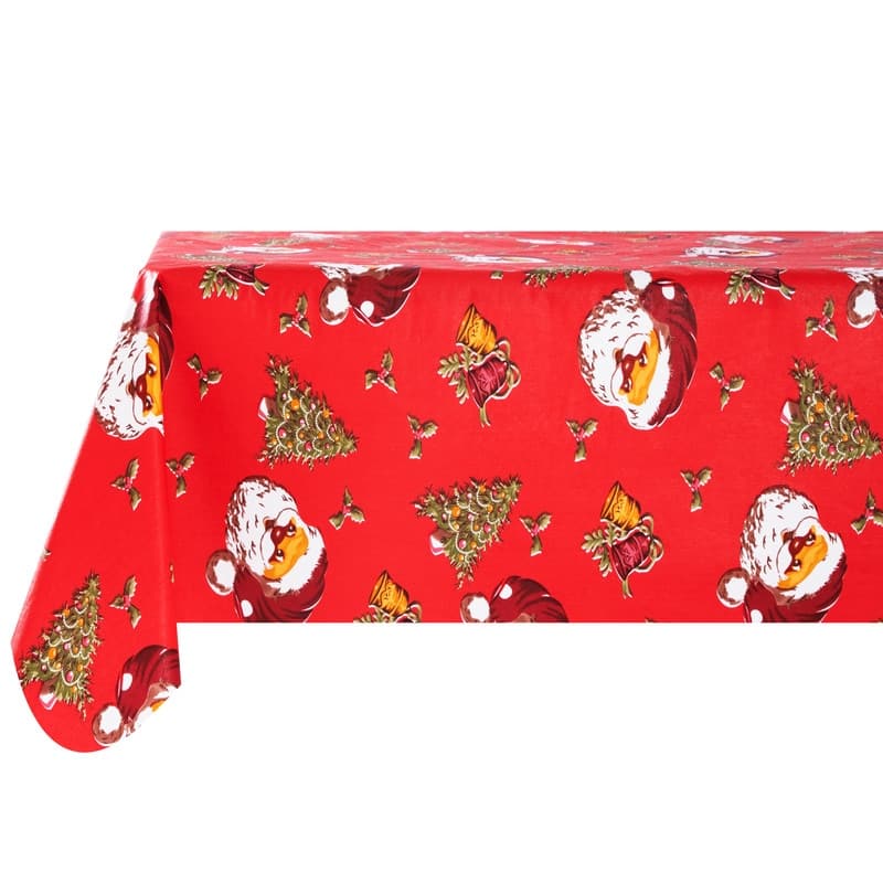 Ray Star Happy Christmas tablecloth 60in