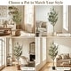 preview thumbnail 4 of 16, Artificial Olive Tree with Lifelike Fruits Fake Olive Plant Potted