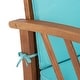 preview thumbnail 47 of 117, SAFAVIEH Fontana 4-piece Acacia Solid Wood Outdoor Conversation Patio Set