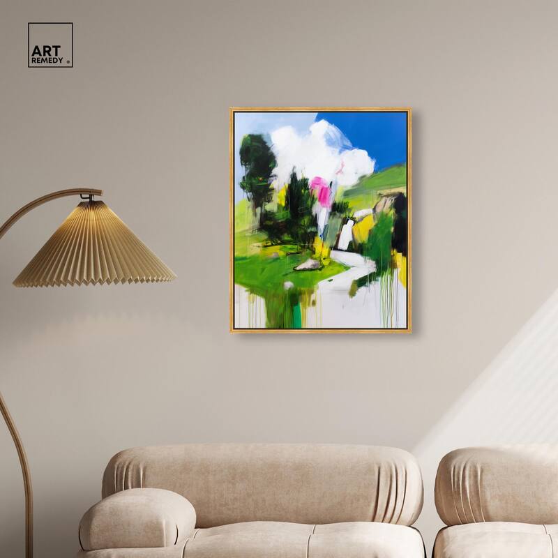 Swiss Fields Canvas by Art Remedy