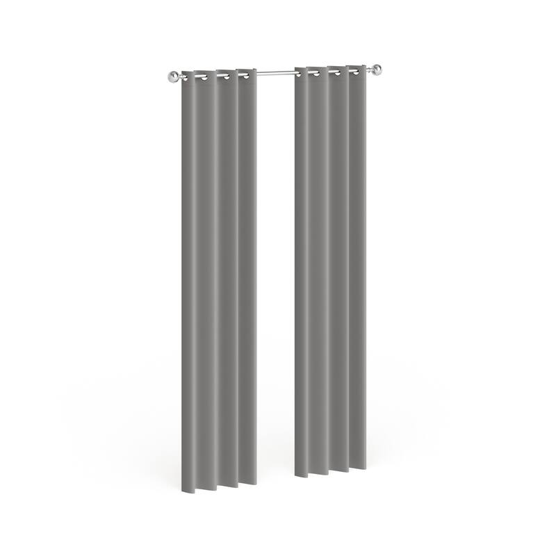 Strick & Bolton Krupa Grommet Linen Curtain Panel