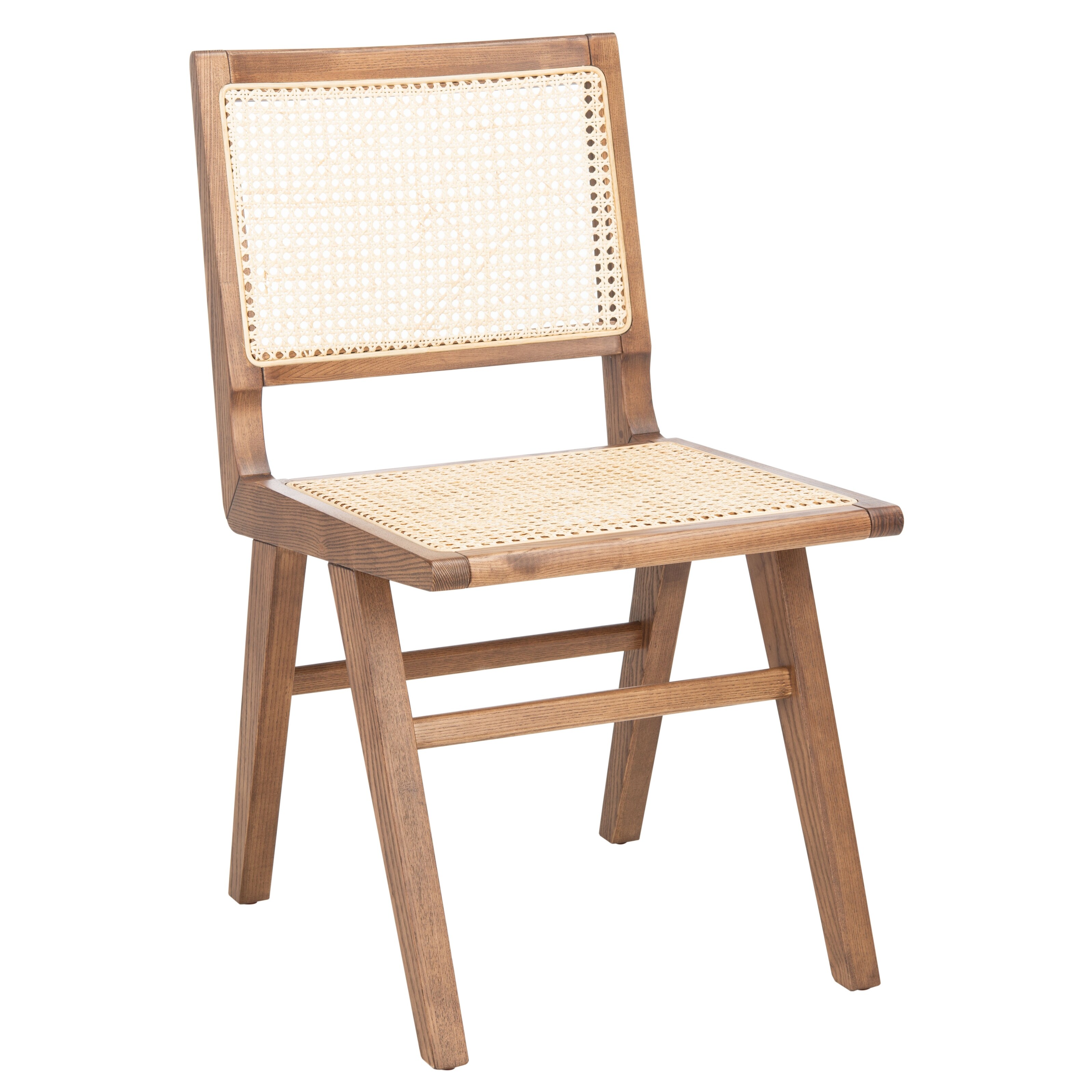 SAFAVIEH Couture Hattie French Cane Dining Chair Set of 2 18.1