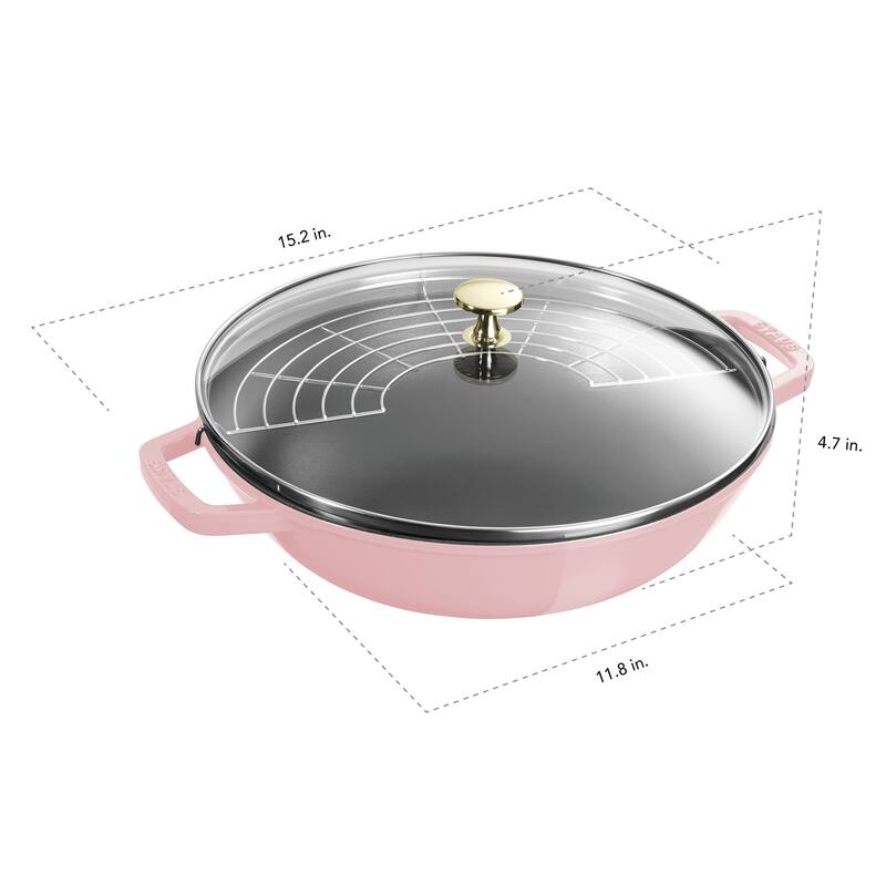 STAUB Cast Iron 4.5-qt Perfect Pan