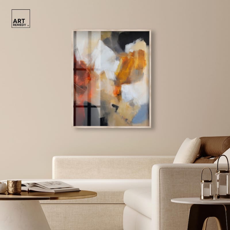 Earth and Fire I Shadowbox by Art Remedy