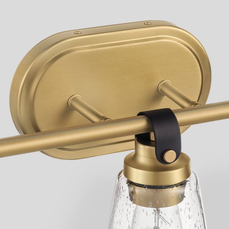 Modern Vanity Light Wall Mount Sconces with Glass Shade