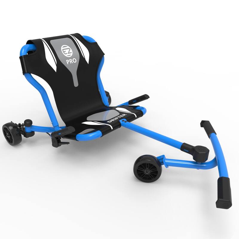 EzyRoller: Drifter Pro X Ride-On Scooter, 220lb Capacity, Kids-Adults Age 9+ - Blue