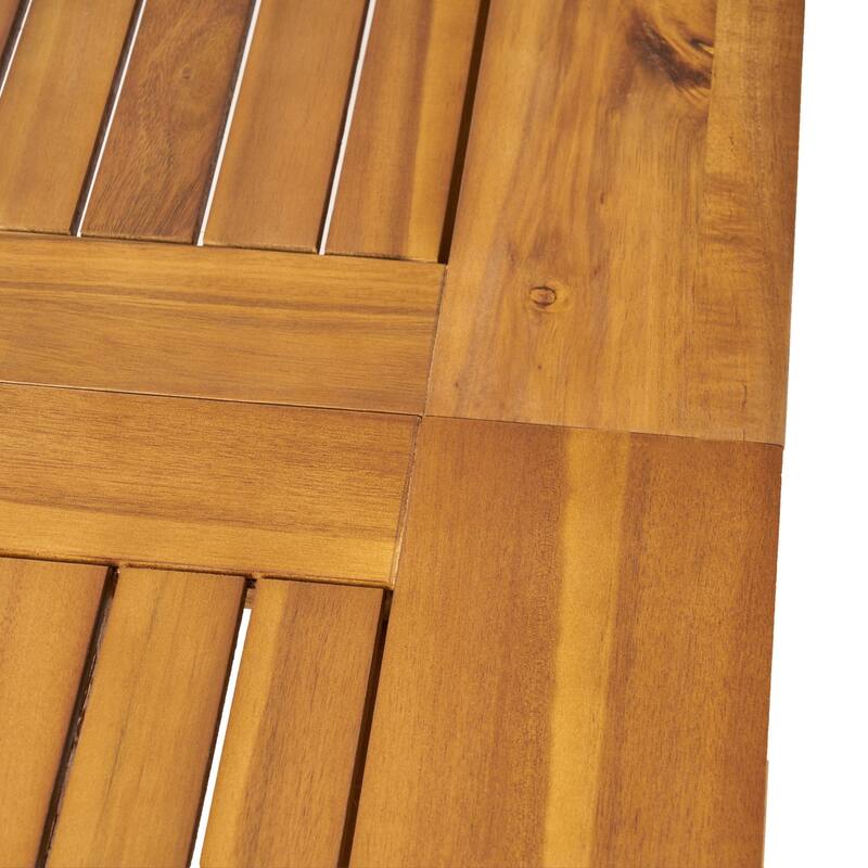 Stamford Outdoor Wood Dining Table by Christopher Knight Home