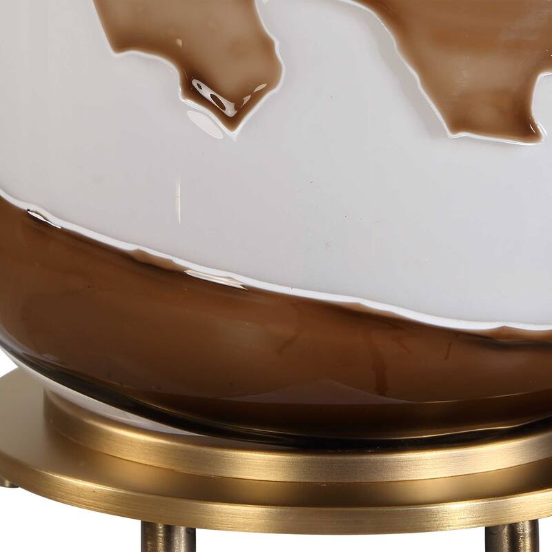 Uttermost Ararat Swirl Table Lamp - 15.00" W x 24.00" H x 15.00" D