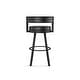 preview thumbnail 89 of 102, Amisco Browser Swivel Bar Stool