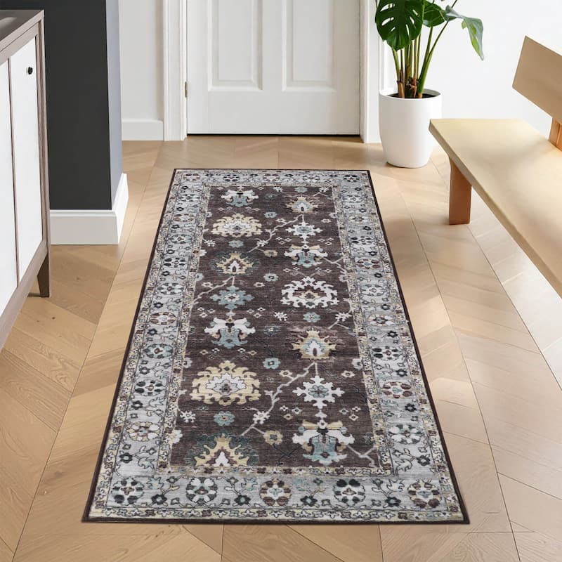 Superior Nuka Washable Indoor Area Rug or Runner - 2'7" x 6'