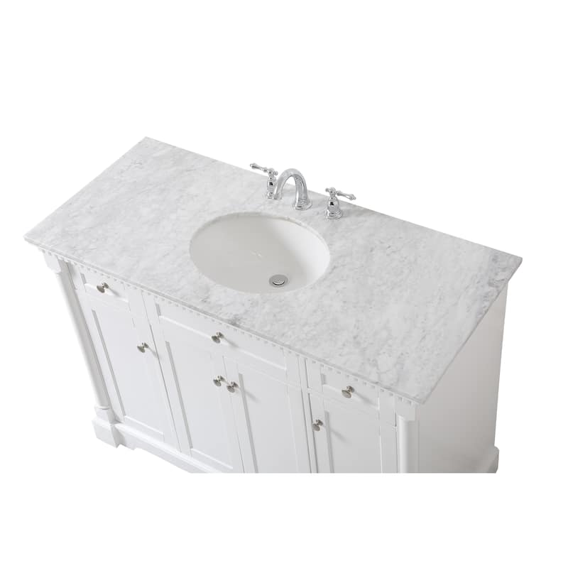 Petal 36 - 48 Inch Single Bathroom Vanity