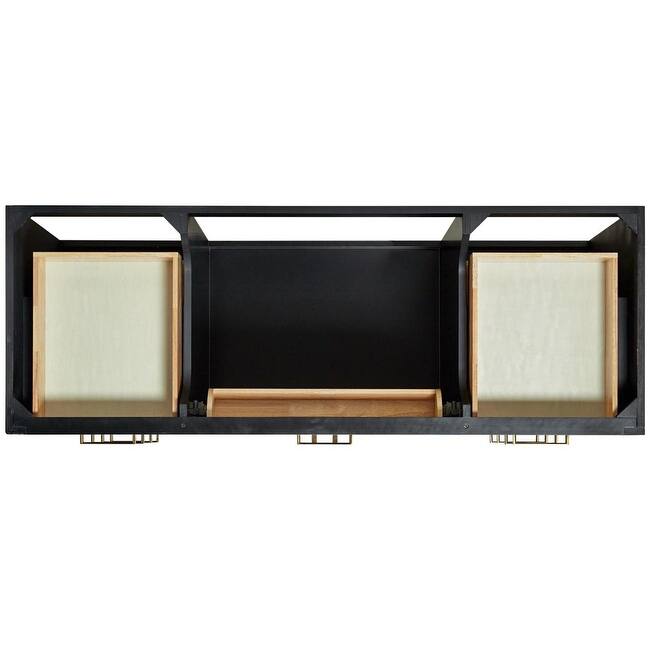 Ariel T060SCQRVO Hepburn 60" Free Standing Single Basin Vanity Set