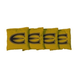 Emporia State ESU Hornets Gold Cornhole Bags