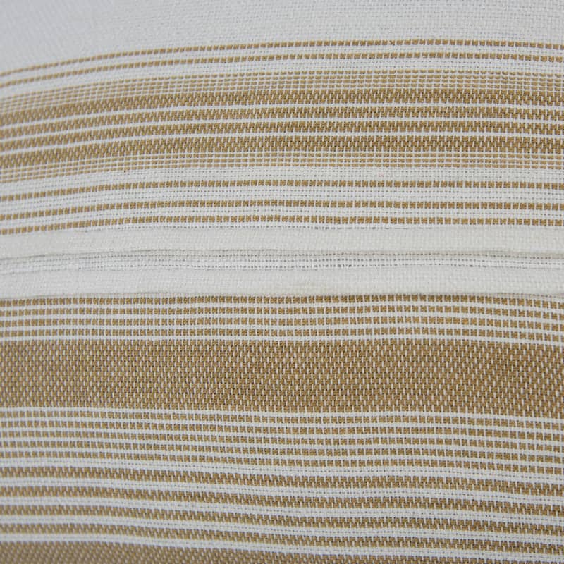 Rizzy Home Decorative Woven Stripe Throw Pillow