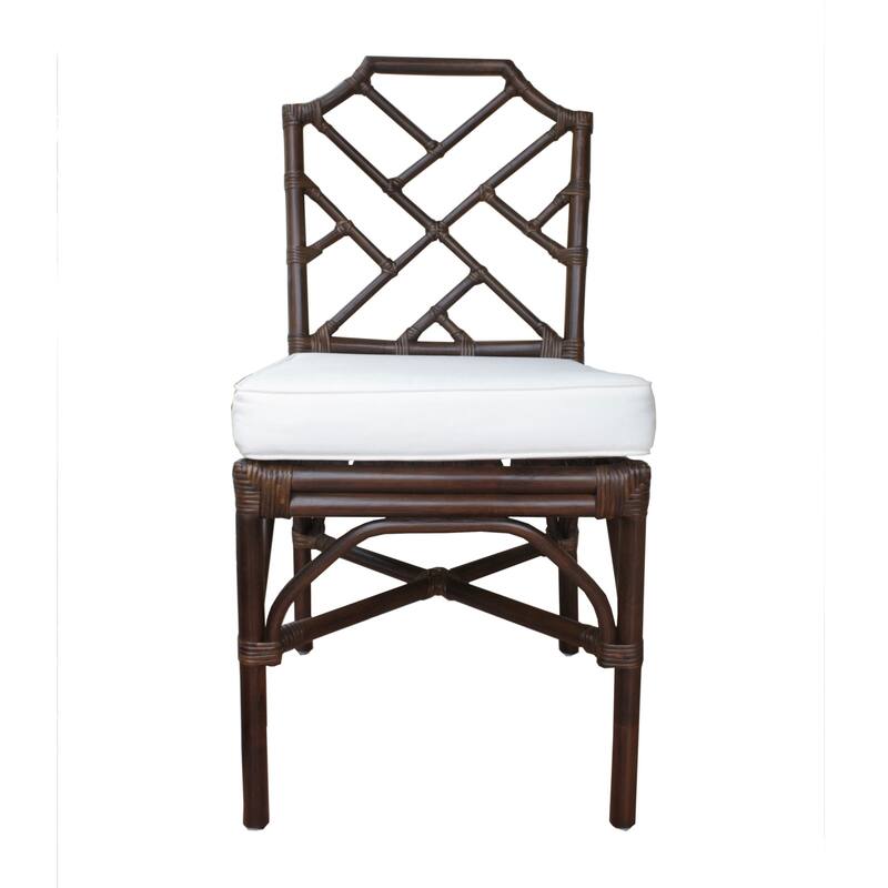 NPD Furniture Kara Rattan Dining Side Chair (Set of 2)