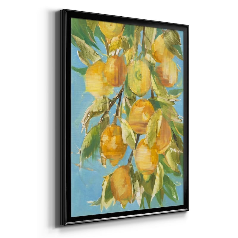 LOVELY LEMON Premium Framed Canvas - Ready to Hang