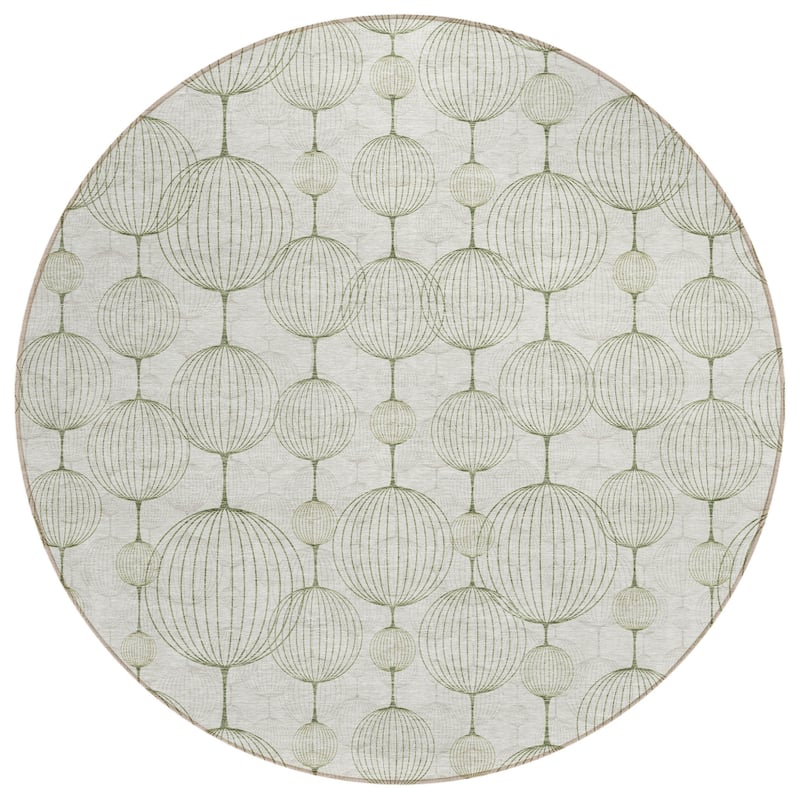 HomeRoots Geometric Transitional Rectangle Outdoor Rug