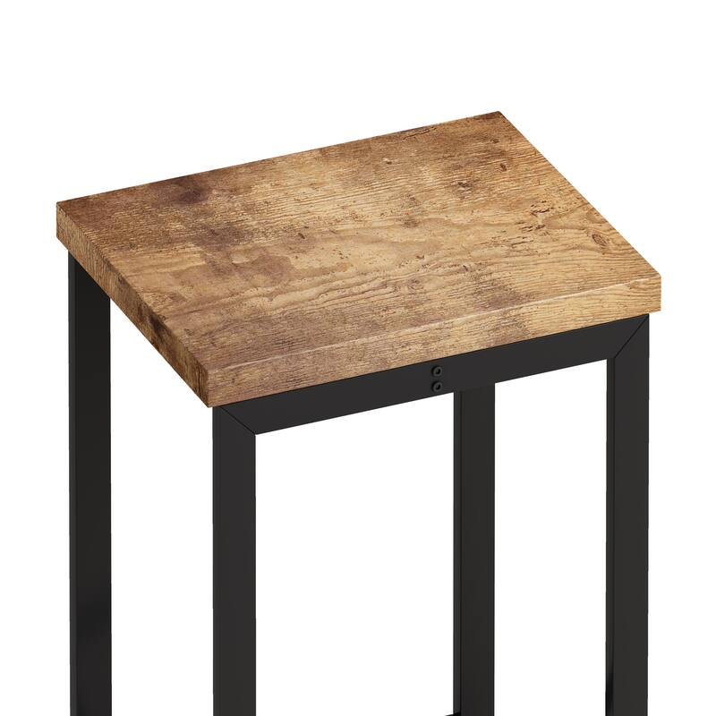 Convenient Hanging Stool Design Pub Table Set