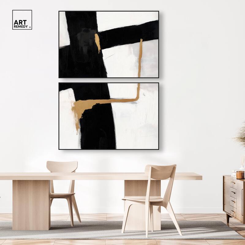 Urban Grid III Canvas Set of 2 by Art Remedy