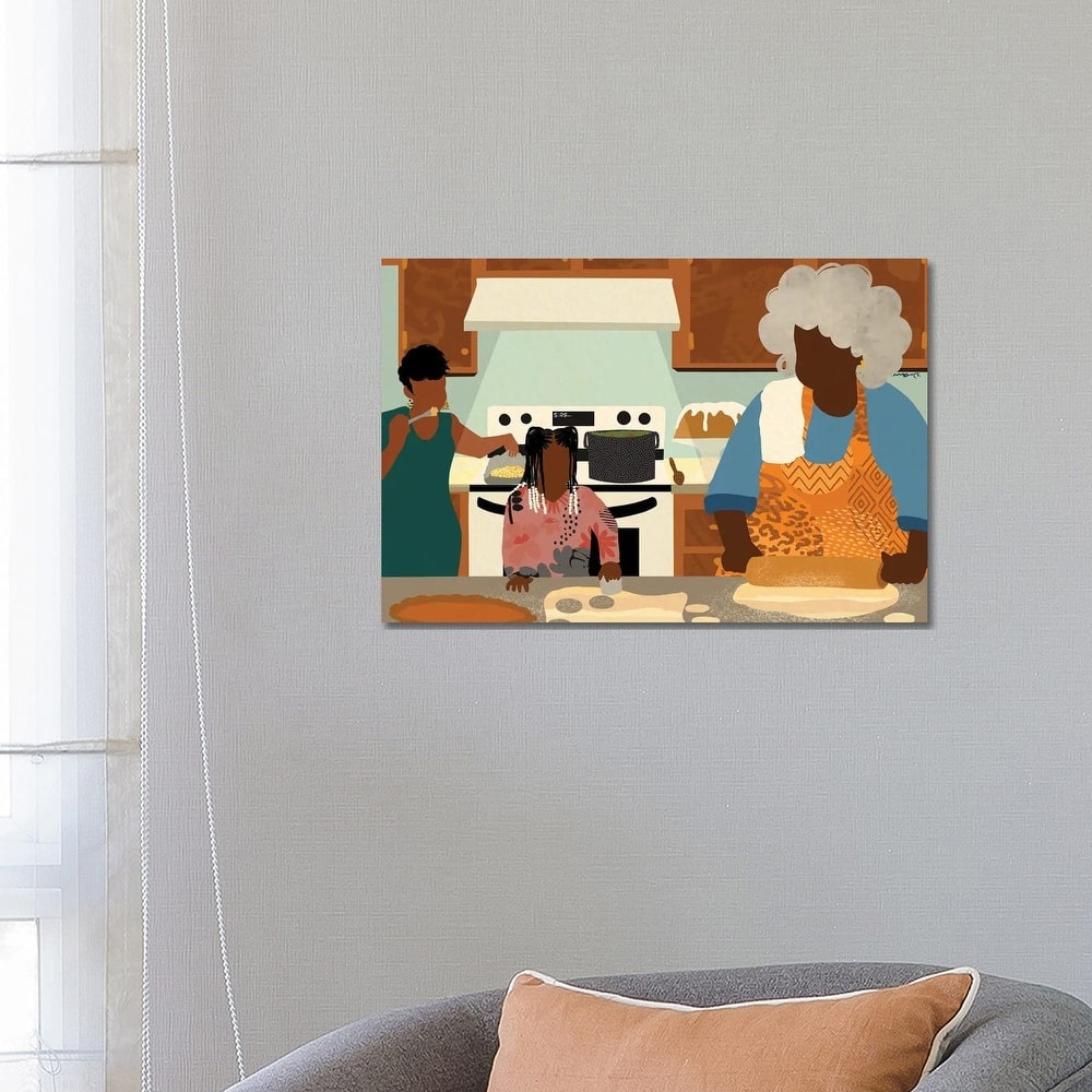 iCanvas "Passing it down" by DeeLashee Artistry Canvas Print