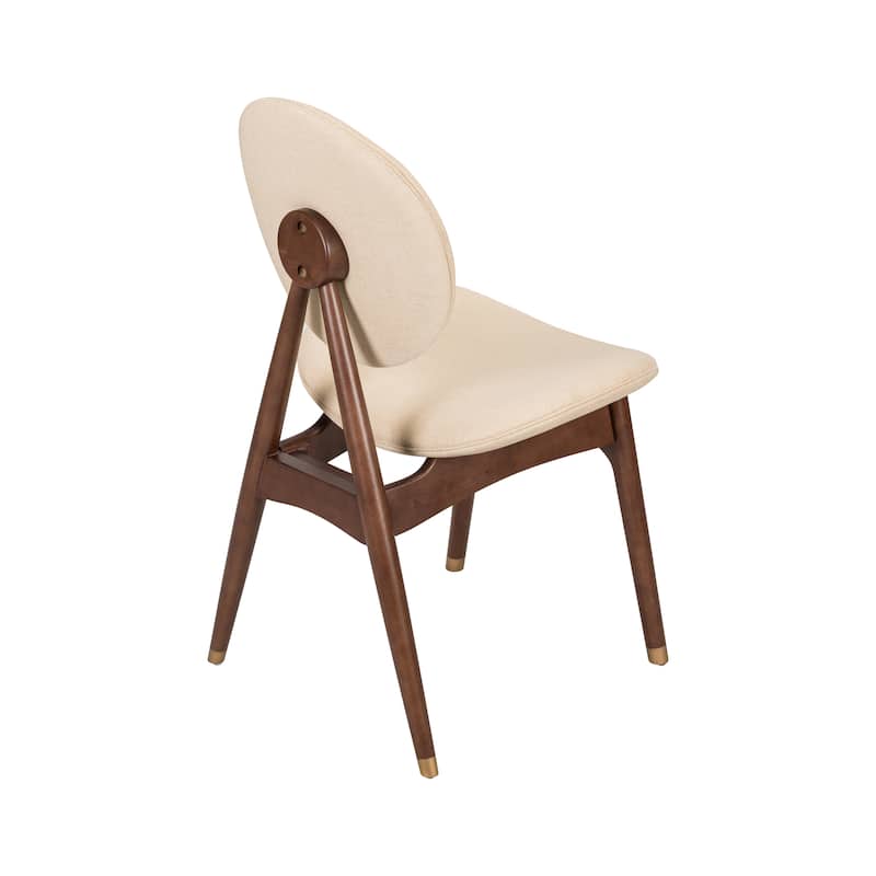 Christopher Knight Home - Nomi Modern Upholstered Indoor Dining Chair with Curved Back Support