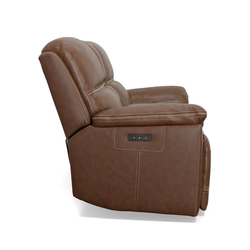 Jackson Zero-Gravity Power Reclining Loveseat with Console & Power Headrests by Flexsteel - 78" x 42" x 41"