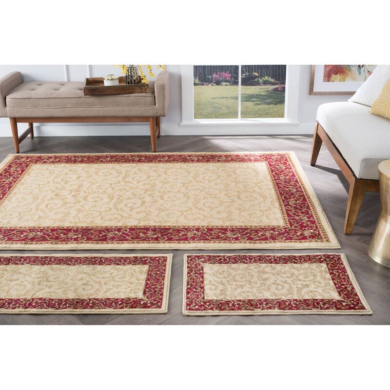 Rhythm Transitional Oriental Indoor Area Rug
