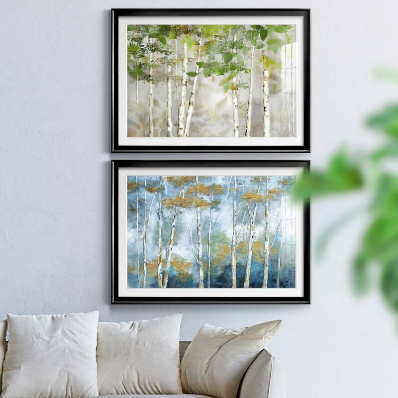 Evergreen Forest Premium Framed Print - Ready to Hang