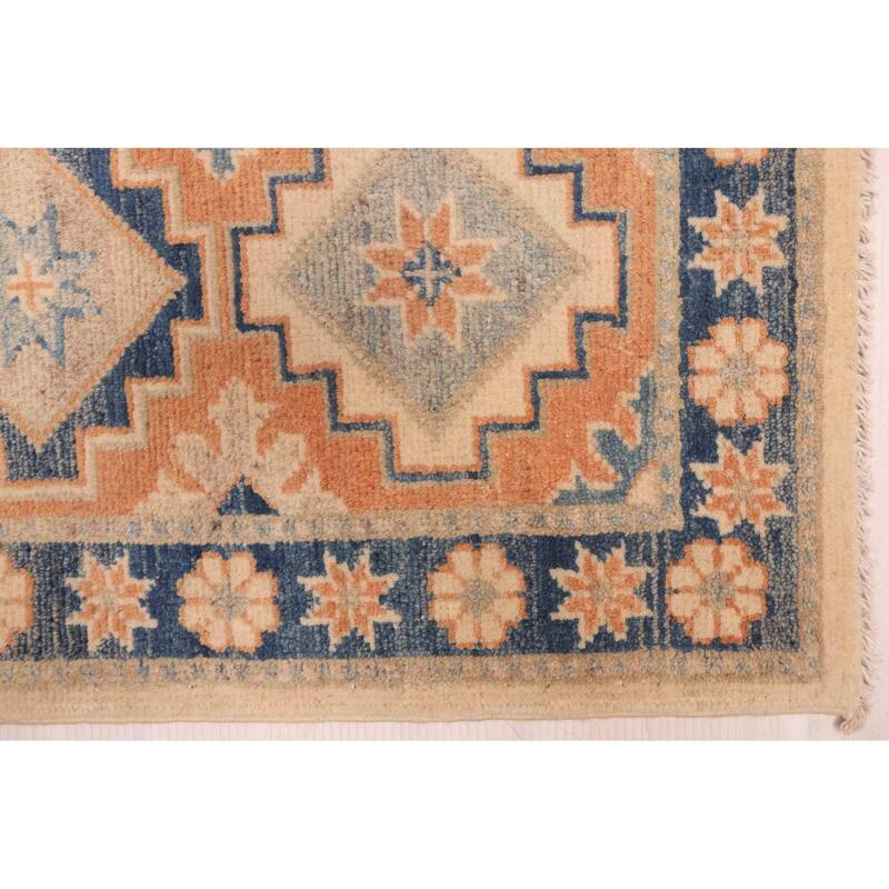 ECARPETGALLERY Hand-knotted Finest Ghazni Ivory Wool Rug - 8'3 x 11'3