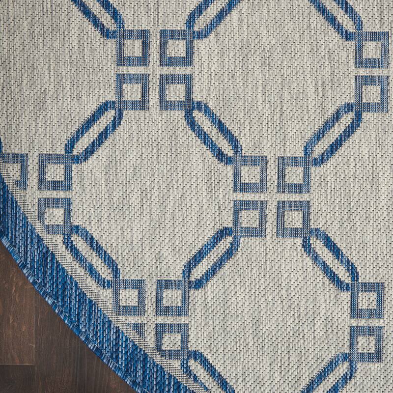 Nourison Garden Party Geometric Casual Indoor/Outdoor Area Rug