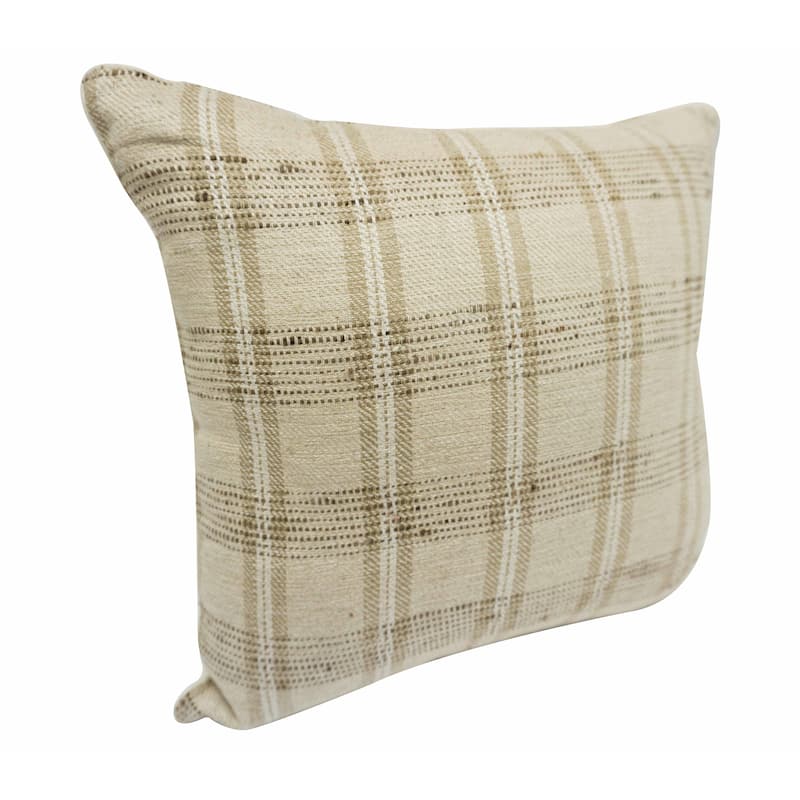 Home&Manor Sierra Vintage Raw Silk Pillow 18"
