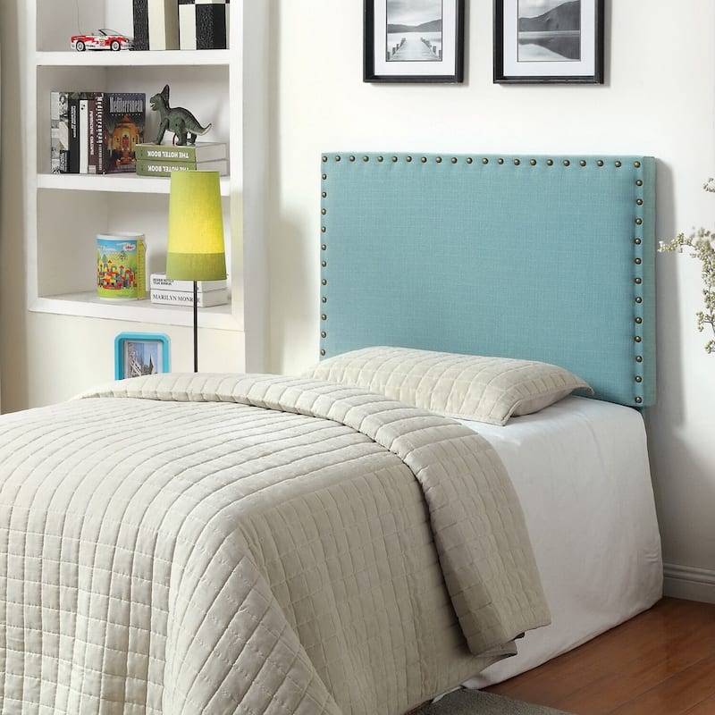 Furniture of America Loto Contemporary Flax Headboard