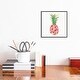 preview thumbnail 11 of 16, iCanvas "Tropical Fun Pineapple I" by Courtney Prahl Framed