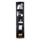 preview thumbnail 72 of 104, Q-Max 5-tier Wood Display Corner Bookcase