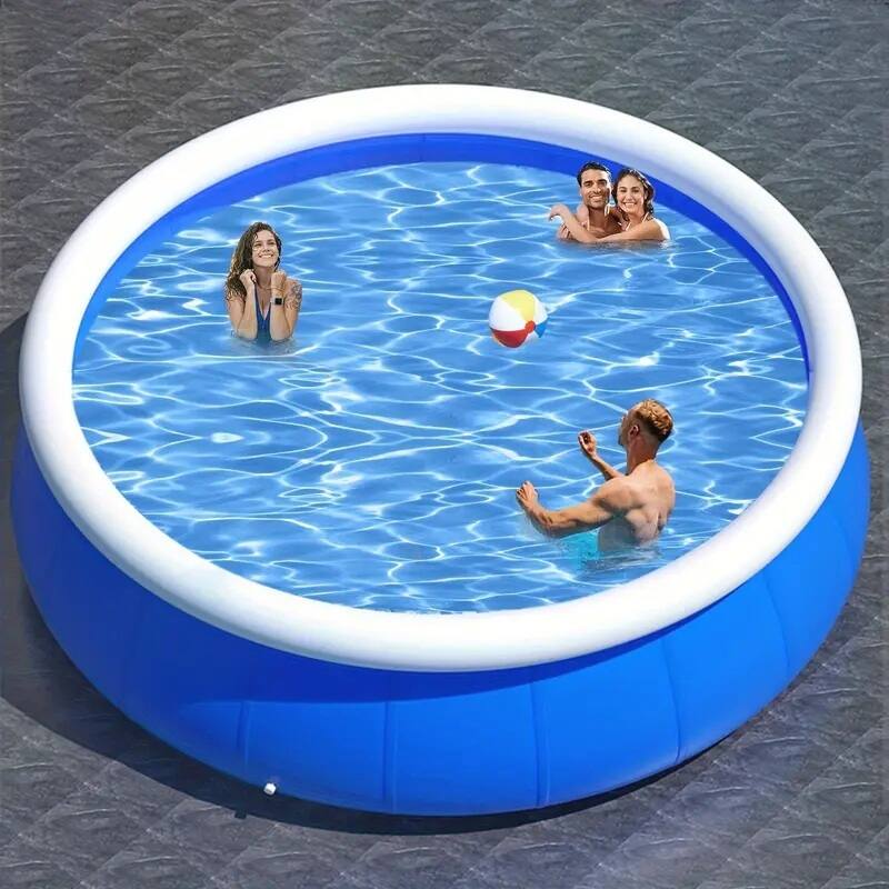 Butterfly inflatable coil mesh pool