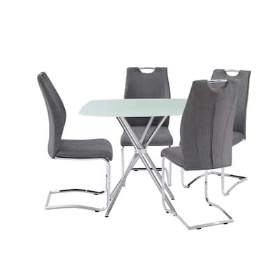 Contemporary Elegance Dining ,Set Comfortable Chair with Durable Construction