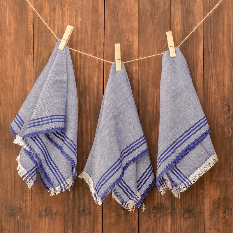Novica Handmade Delights Of Home Cotton Napkins (Set Of 6)