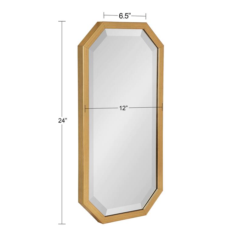 Kate and Laurel Laverty Octagon Accent Mirror Set - 3 Piece