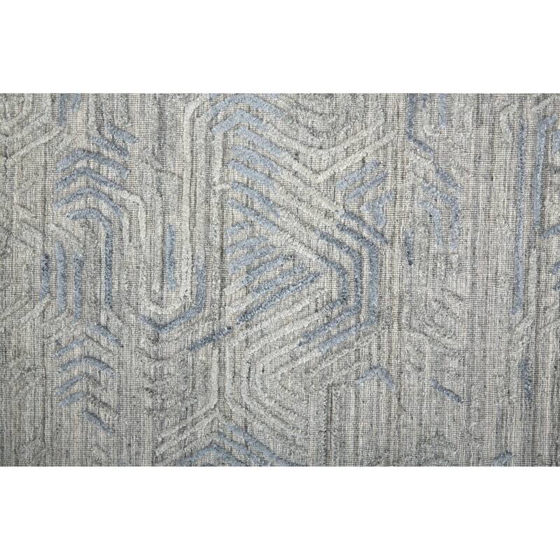 Grand Bazaar Huntley Hand Woven Abstract Modern Area Rug