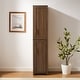 preview thumbnail 21 of 30, Crosley Savannah Linen Storage Cabinet