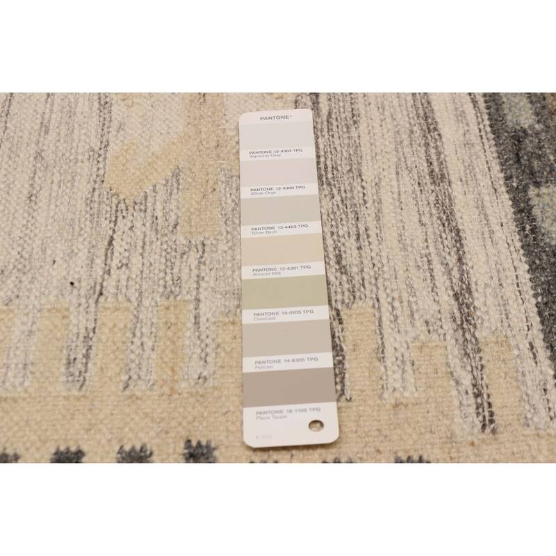 Ankara FW Khaki Kilim 5'2" x 7'11" - 5'2 x 7'11
