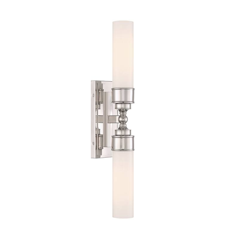 Crystorama Lighting Group WLX-302 Wilcox 2 Light 25" Tall LED Bath Bar