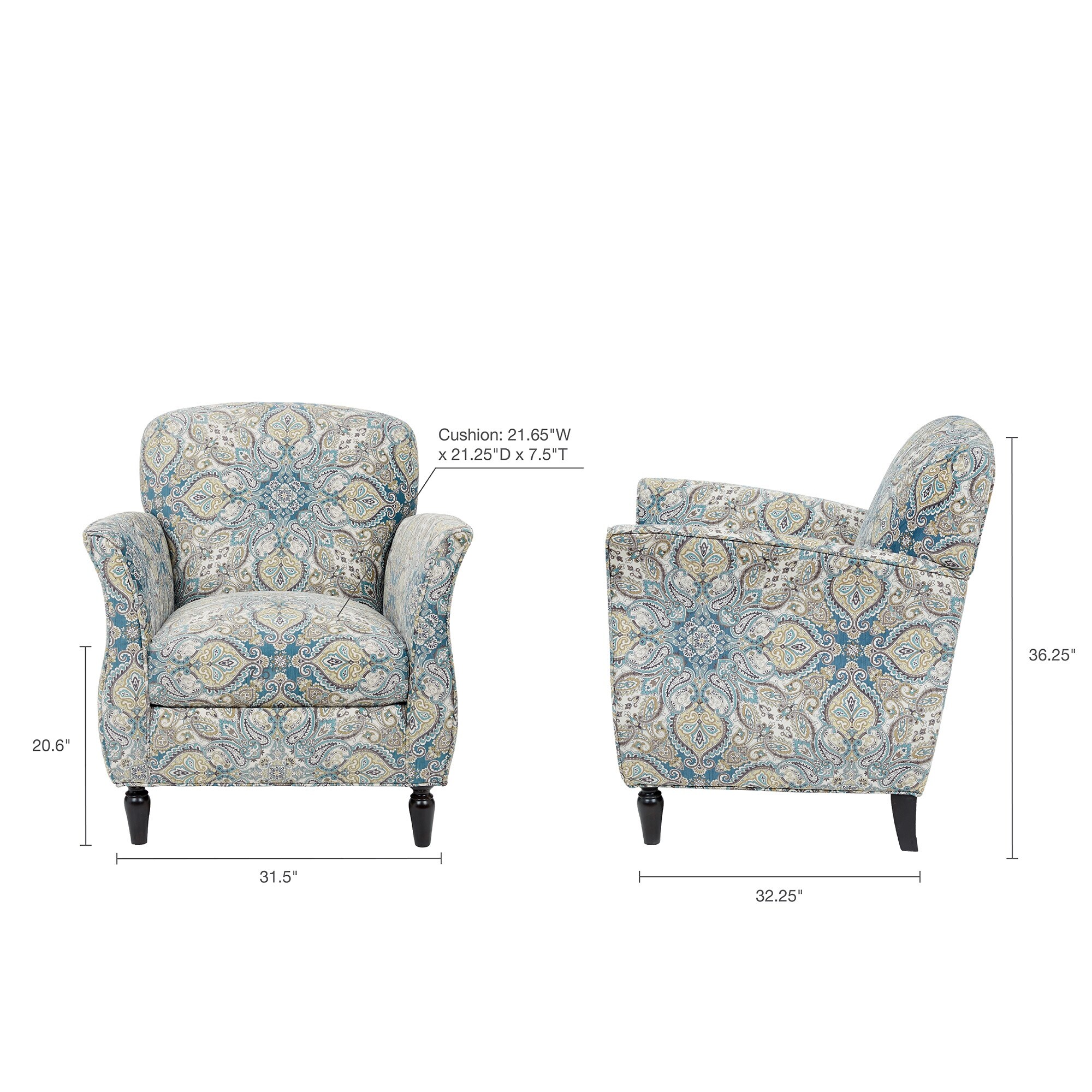 Madison Park Valeria Accent Chair On Sale Bed Bath Beyond