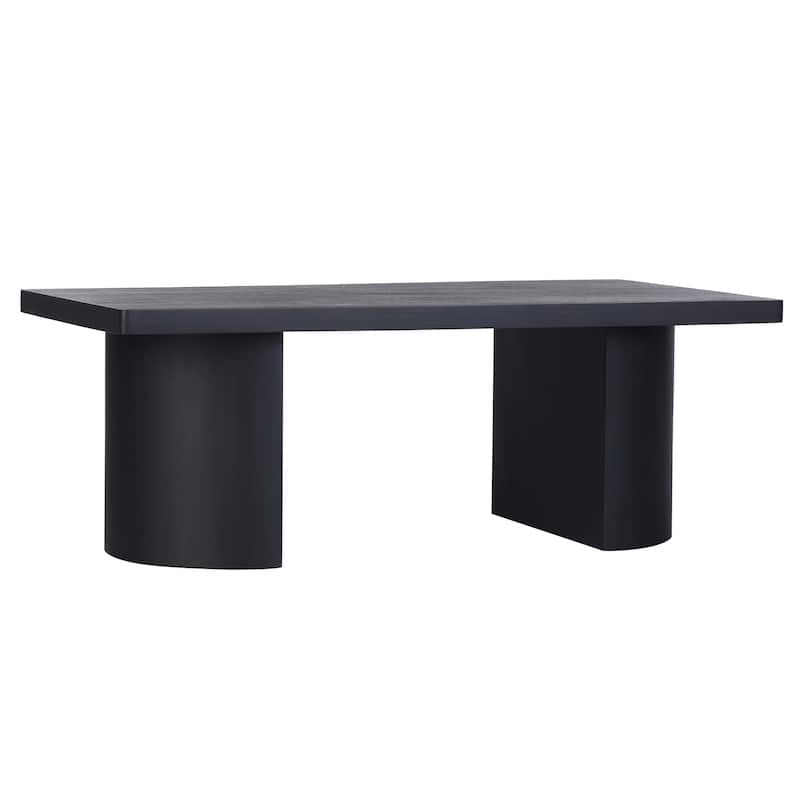 Half Moon Mango Wood Coffee Table by East at Main