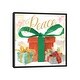 preview thumbnail 1 of 16, iCanvas "Presents and Notes IV" by Lanie Loreth Framed Canvas Print Black - 18x18